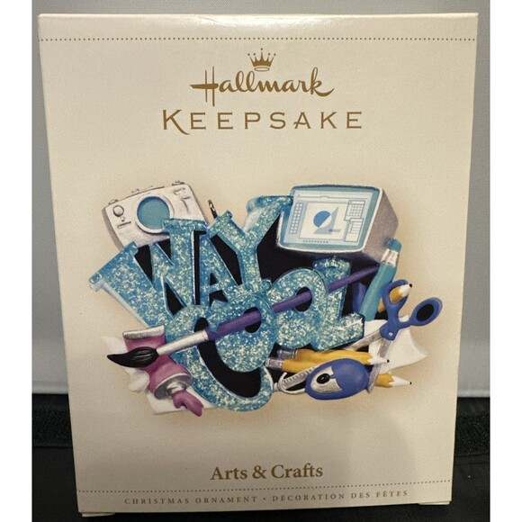 2006 Hallmark Keepsake Ornament - ARTS & CRAFTS - “Way Cool” - QXG3336 - Picture 1 of 2